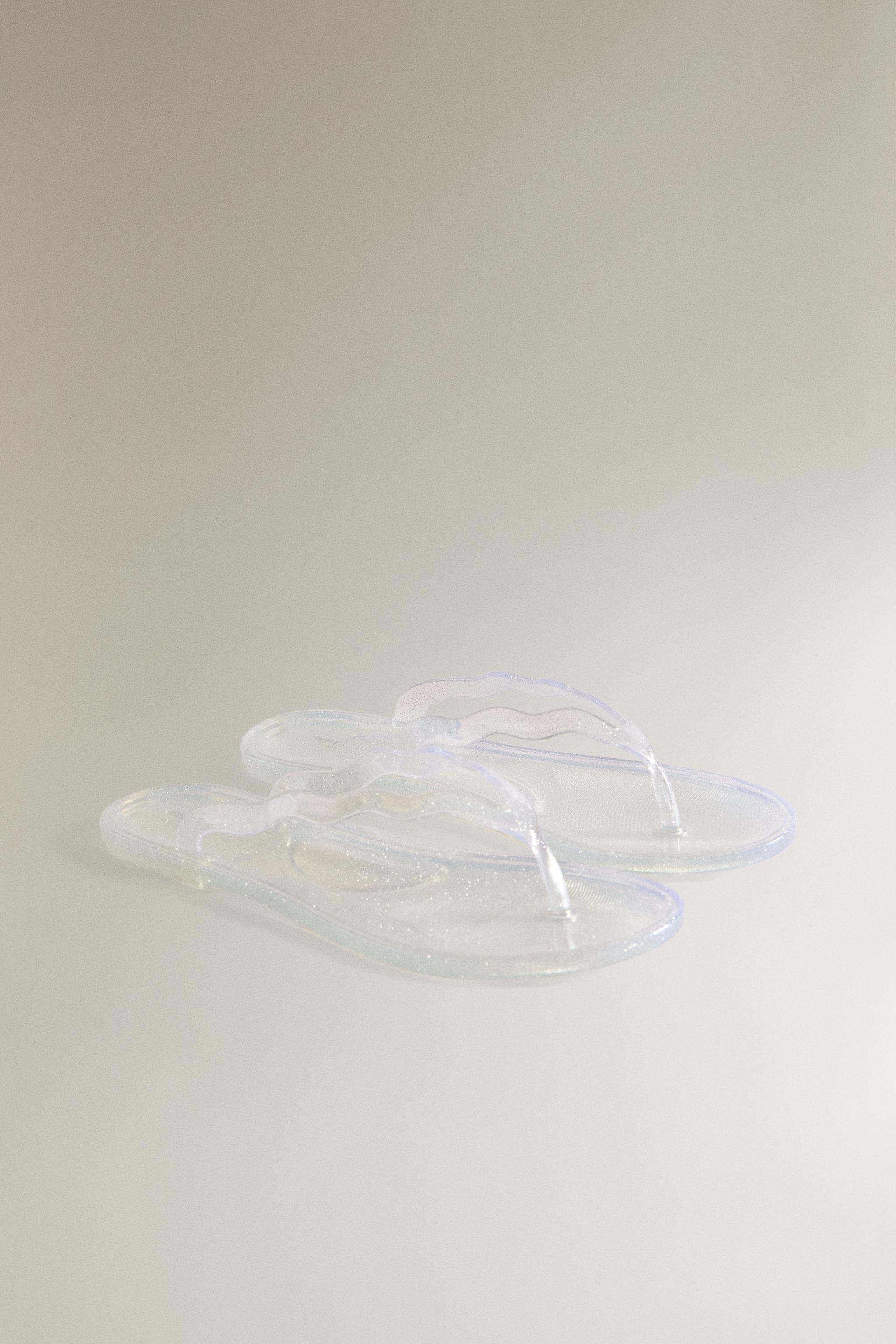 SANDALE À PAILLETTES